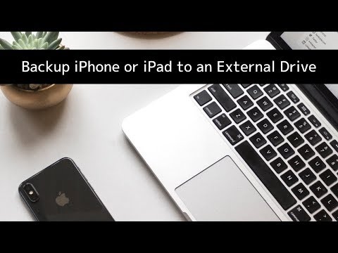 How to Backup your iPhone or iPad to an External Drive or NAS